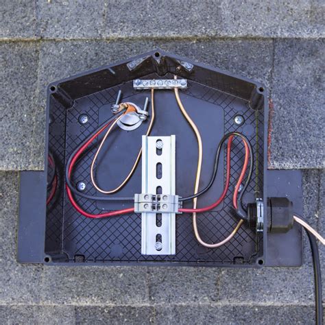 solar cell module junction box|roof mount solar junction box.